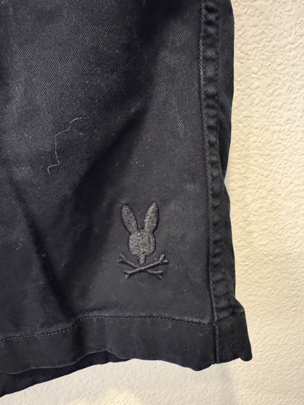 Psycho Bunny Black Athletic Drawstring Shorts - Picture 2 of 5